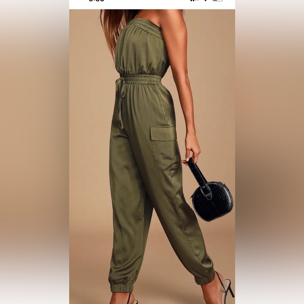 Olive Green Women's Pants